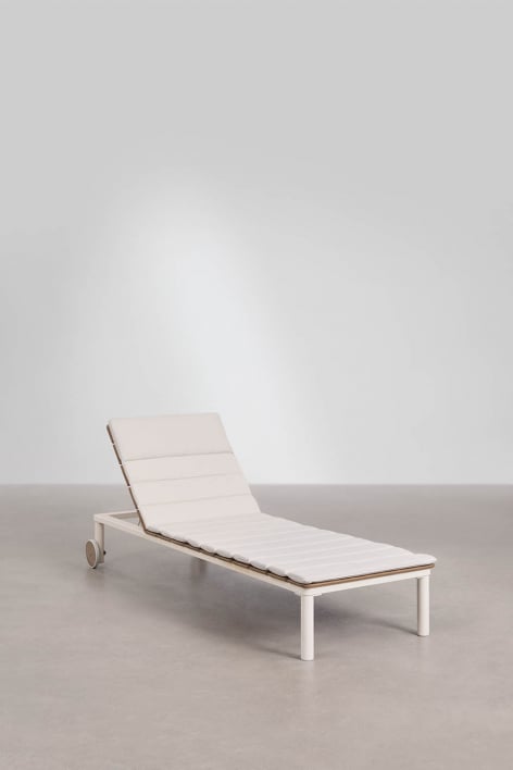 CERO square outdoor table, green cement