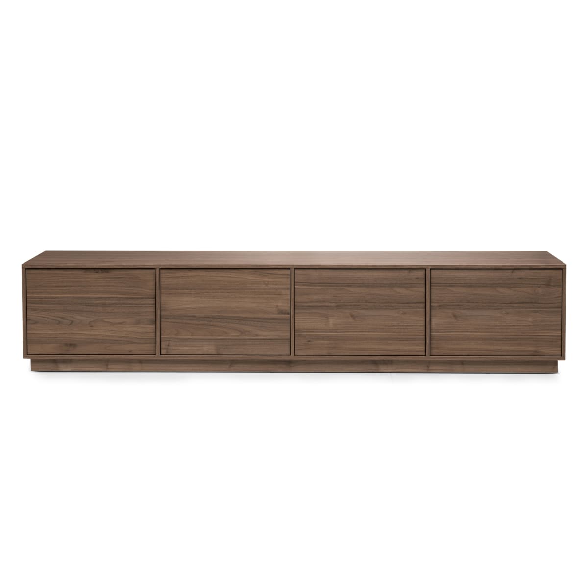 TV cabinet GENIAL, royal walnut, 220 cm