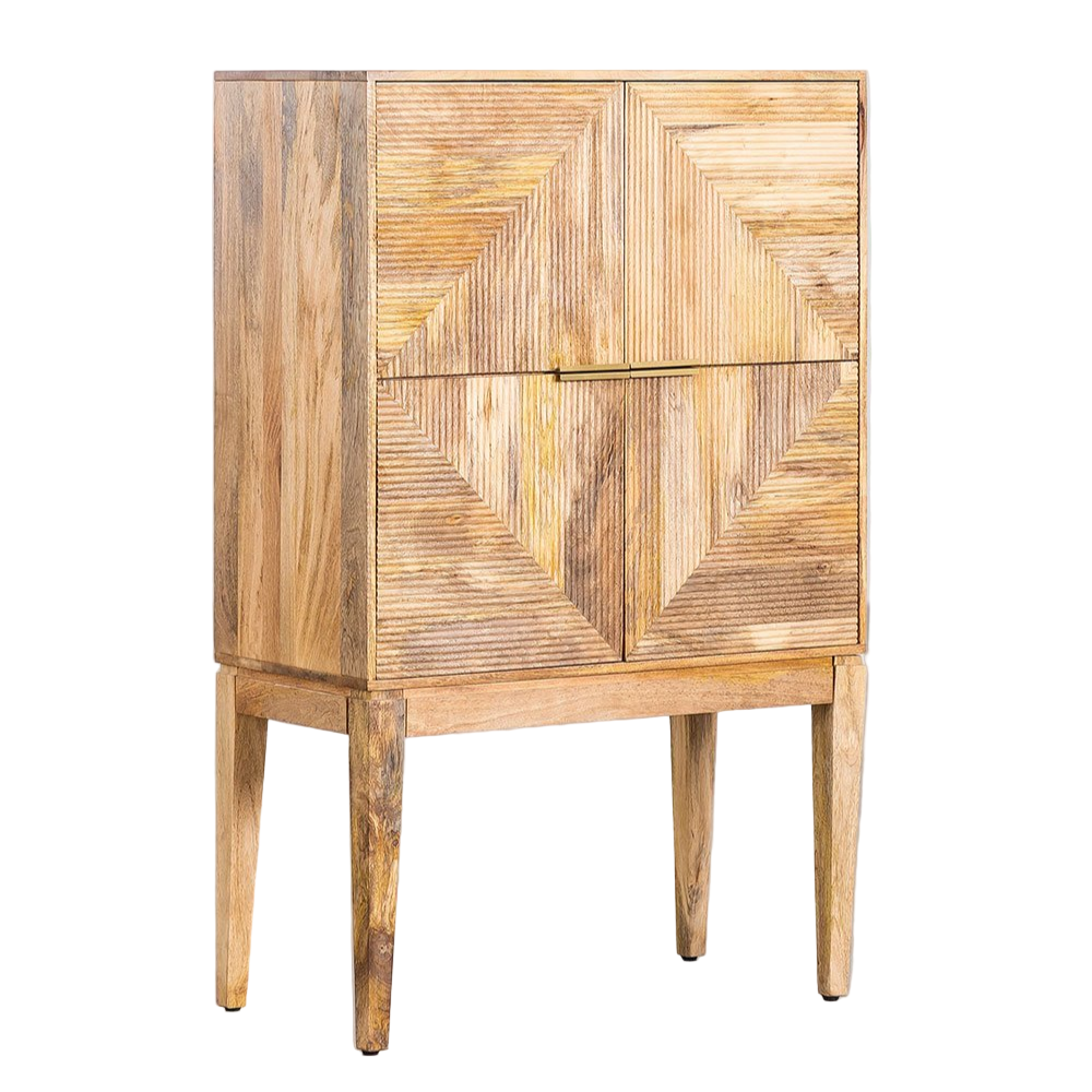 Aukštas Spintelė BORKU DANDIA, mango medis