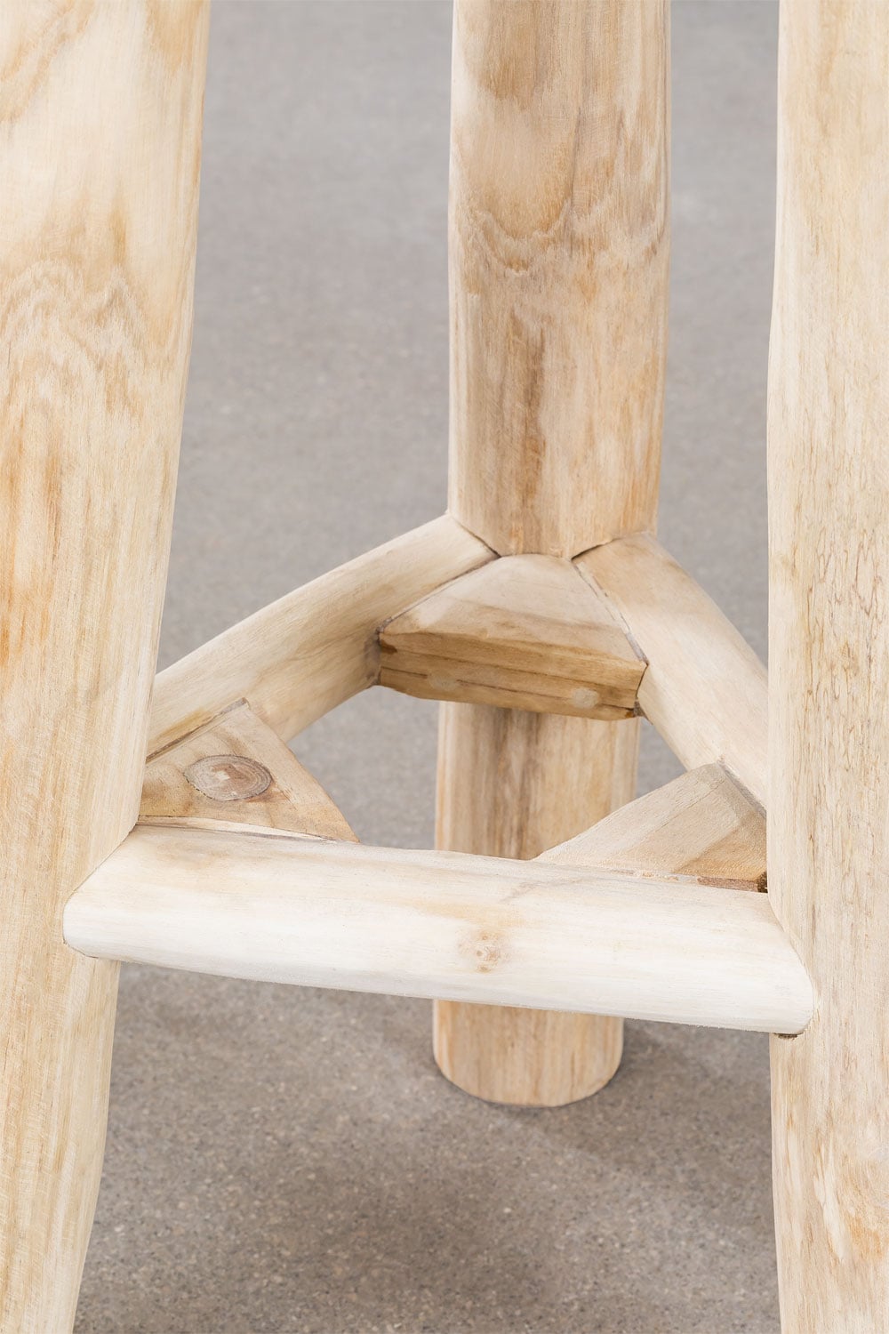 High chair TIKANO, wooden