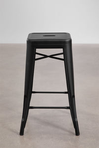 Baro kėdutė LIKSERA, juoda, 65 cm