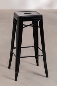 Baro kėdutė LIKSERA, Juoda, aukštis 75 cm (1 variantas)
