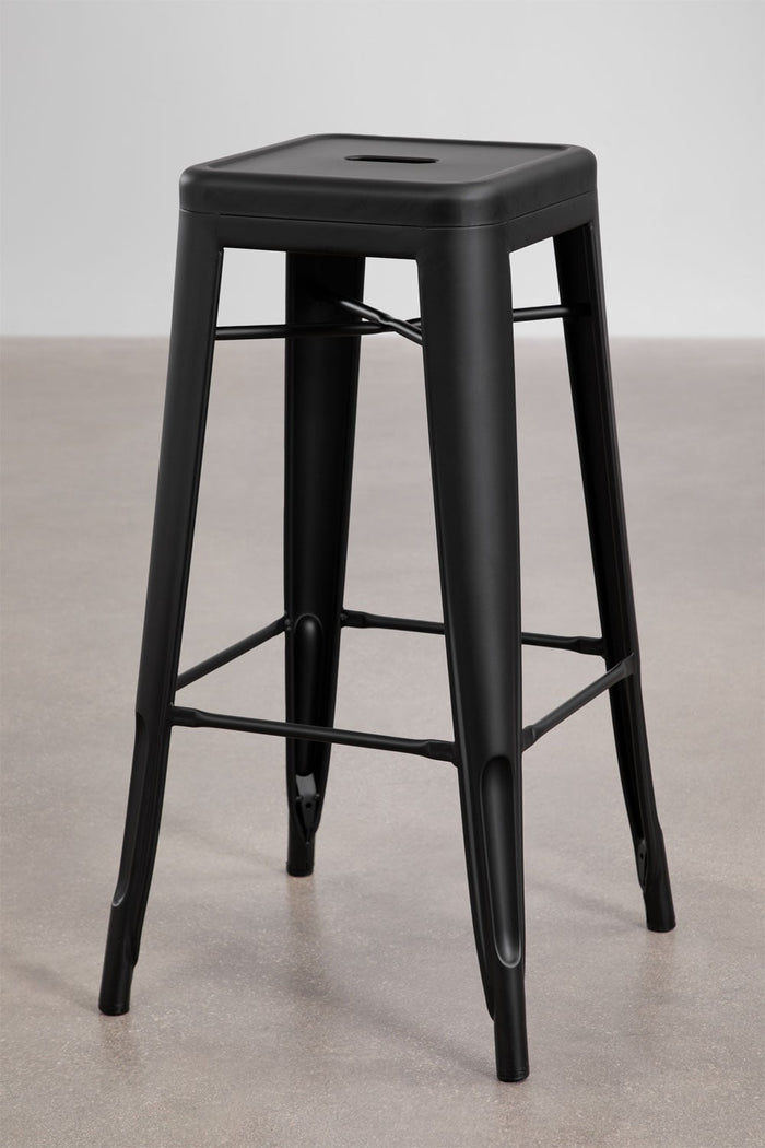 Baro kėdutė LIKSERA, Juoda, aukštis 75 cm (2 variantas)
