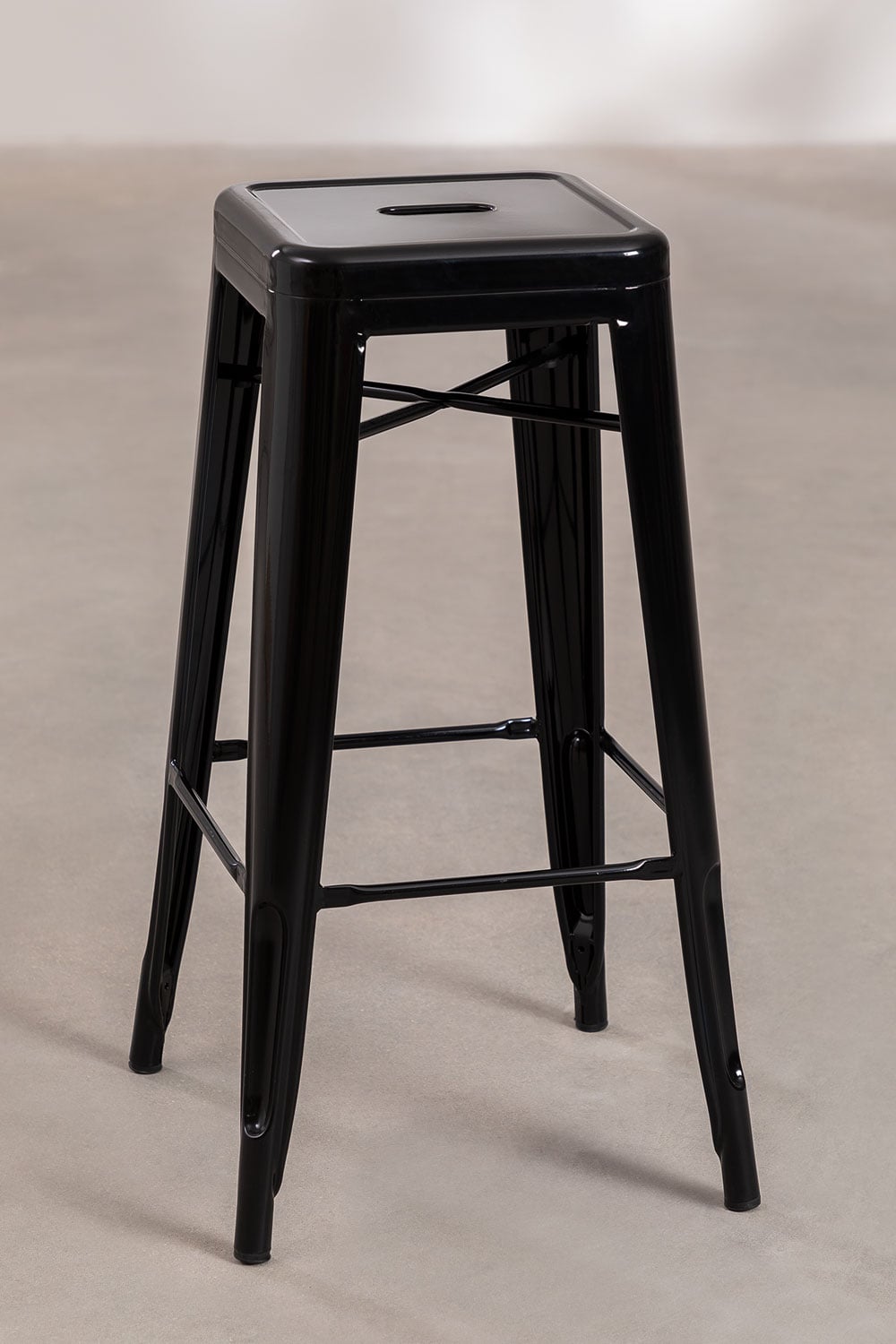 Baro kėdutė LIKSERA, Juoda, 75 cm (1)