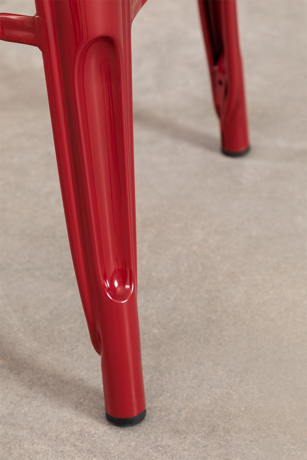 Baro kėdutė LIKSERA, Ruby Red, 75 cm