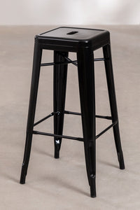 Baro kėdutė LIKSERA, Juoda, aukštis 75 cm (1 variantas)