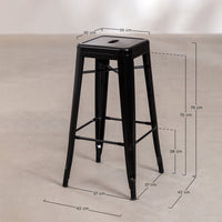 Baro kėdutė LIKSERA, Freesia, 75 cm