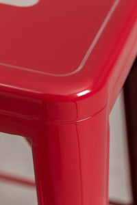 Baro kėdutė LIKSERA, Ruby Red, 75 cm