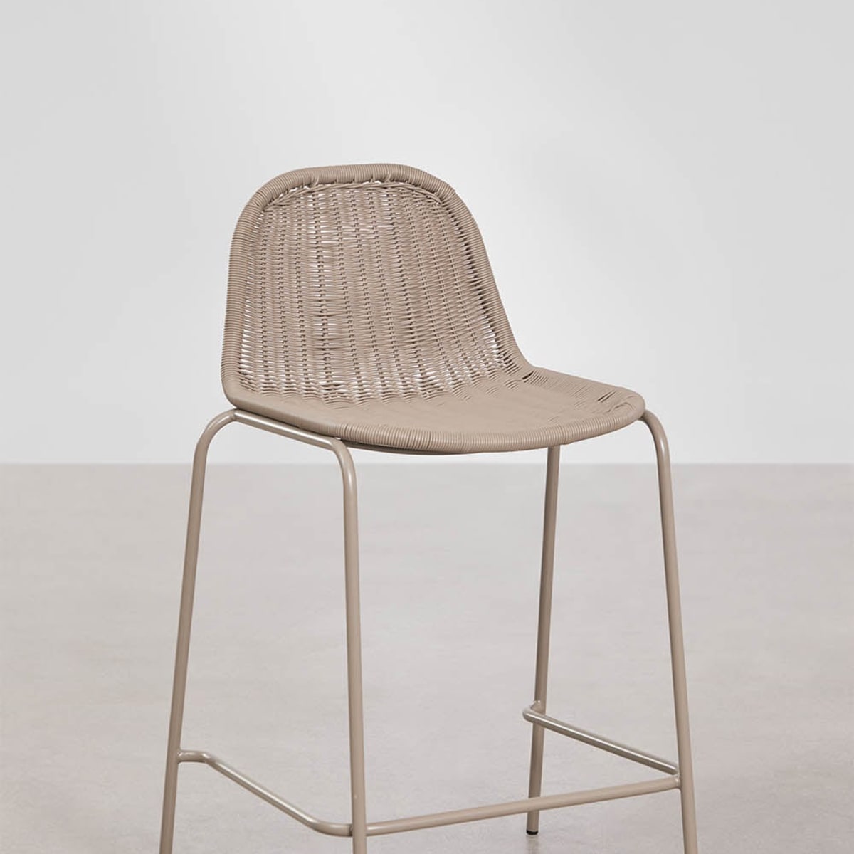 High chair ALTANO, mocca brown, 65 cm