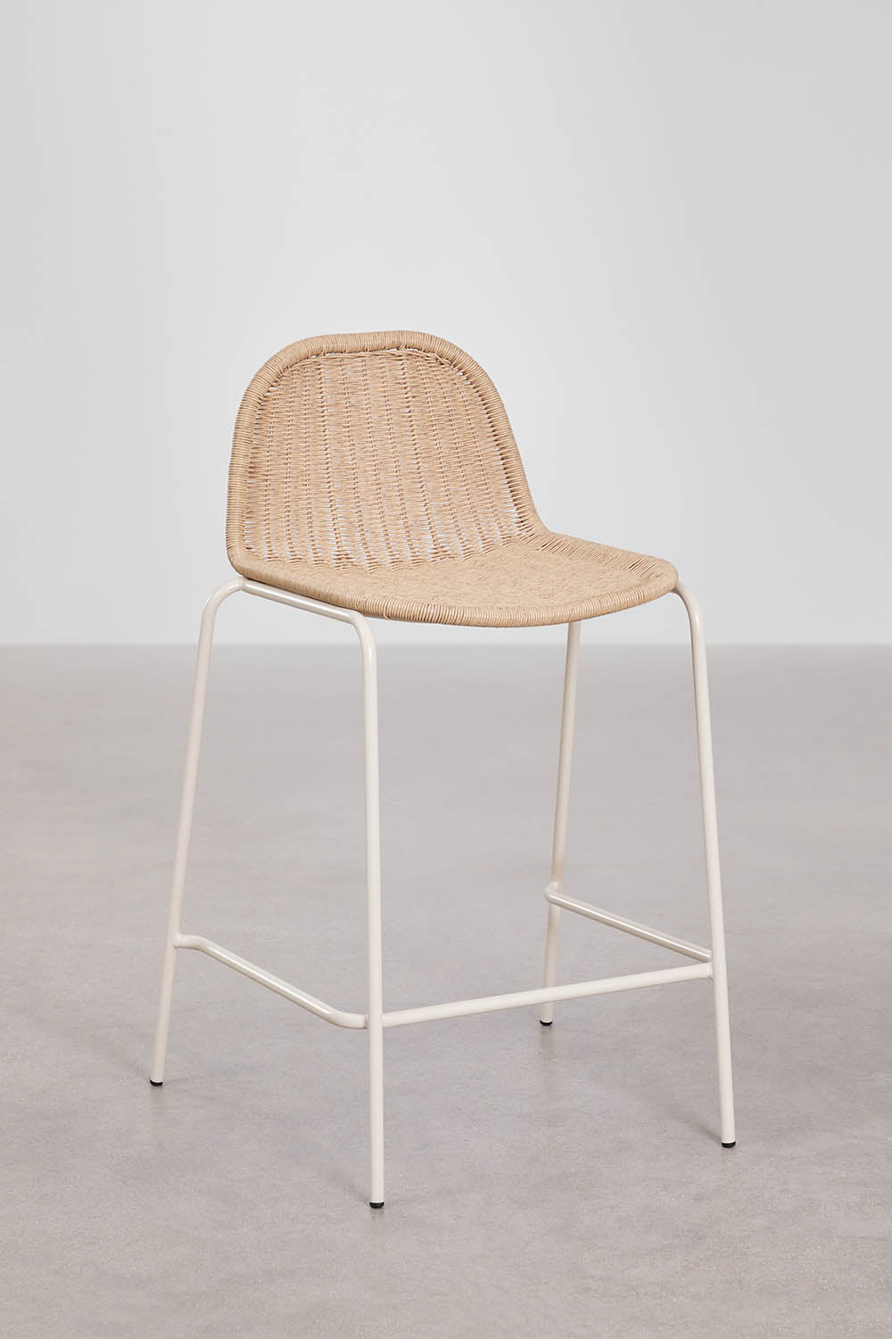 Bāra krēsls ALTANO, krēmkrāsas, 65 cm