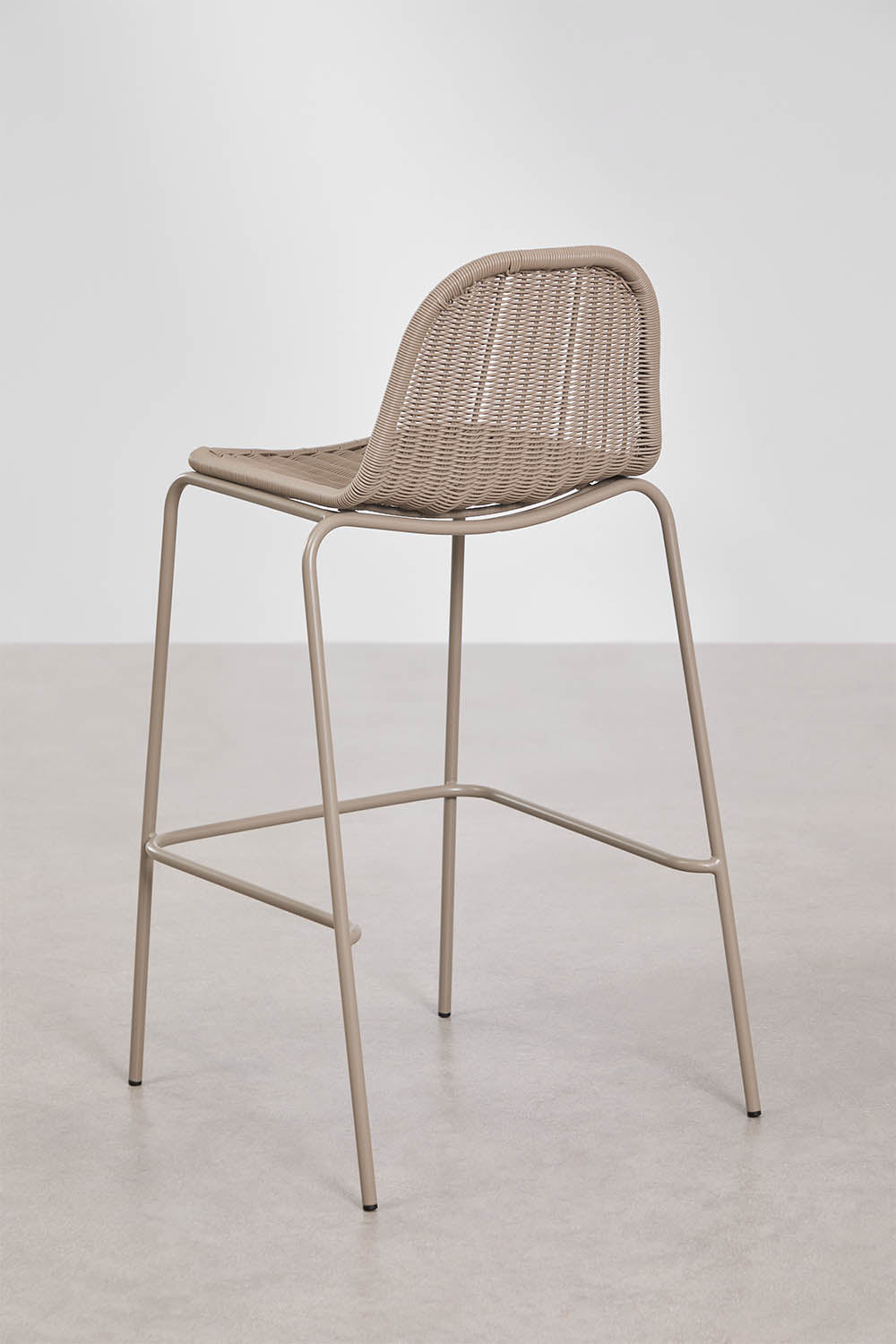 High chair ALTANO, mocca brown, 75 cm