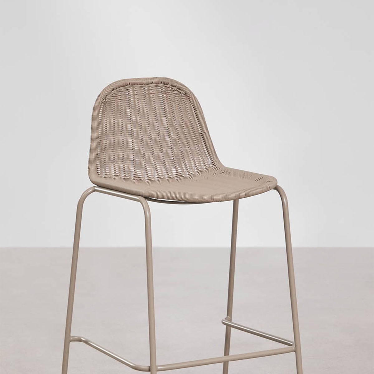 High chair ALTANO, mocca brown, 75 cm