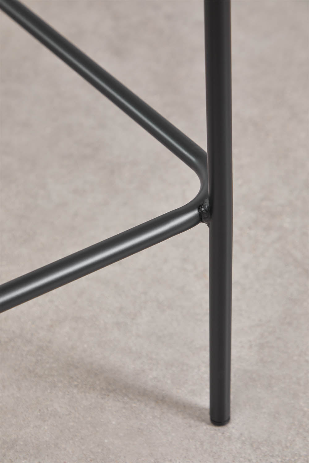 High chair ALTANO, black, 65 cm