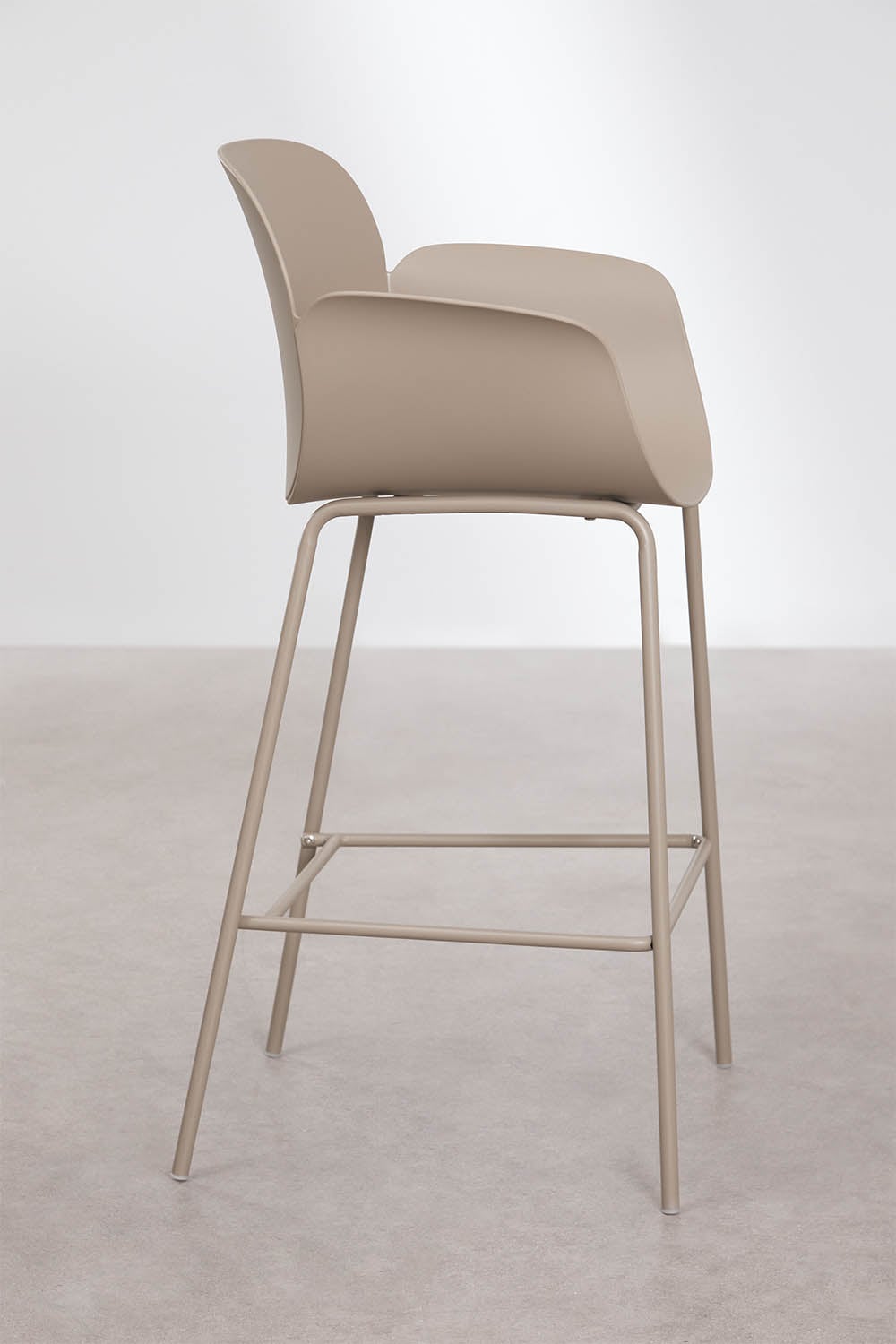 Bāra krēsls BOKA, moka brūns, 75 cm