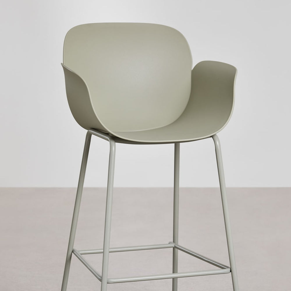 Bāra krēsls BOKA, bambuss zaļš, 75 cm
