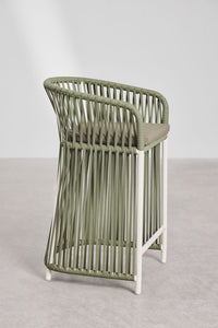 Baro kėdutė SOFERA, Karinė žalia, aukštis 65 cm