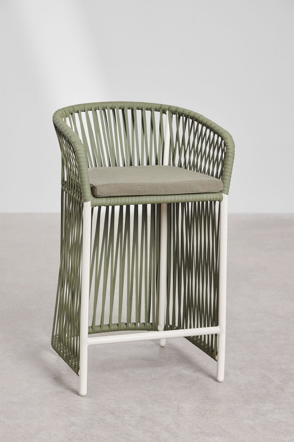 Baro kėdutė SOFERA, Karinė žalia, 65 cm