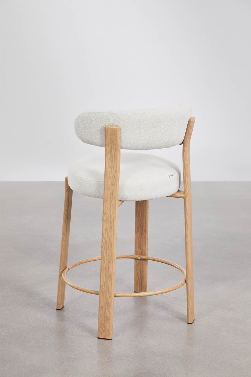 Baro kėdė KOROORO, natūrali/smėlinė, 65 cm