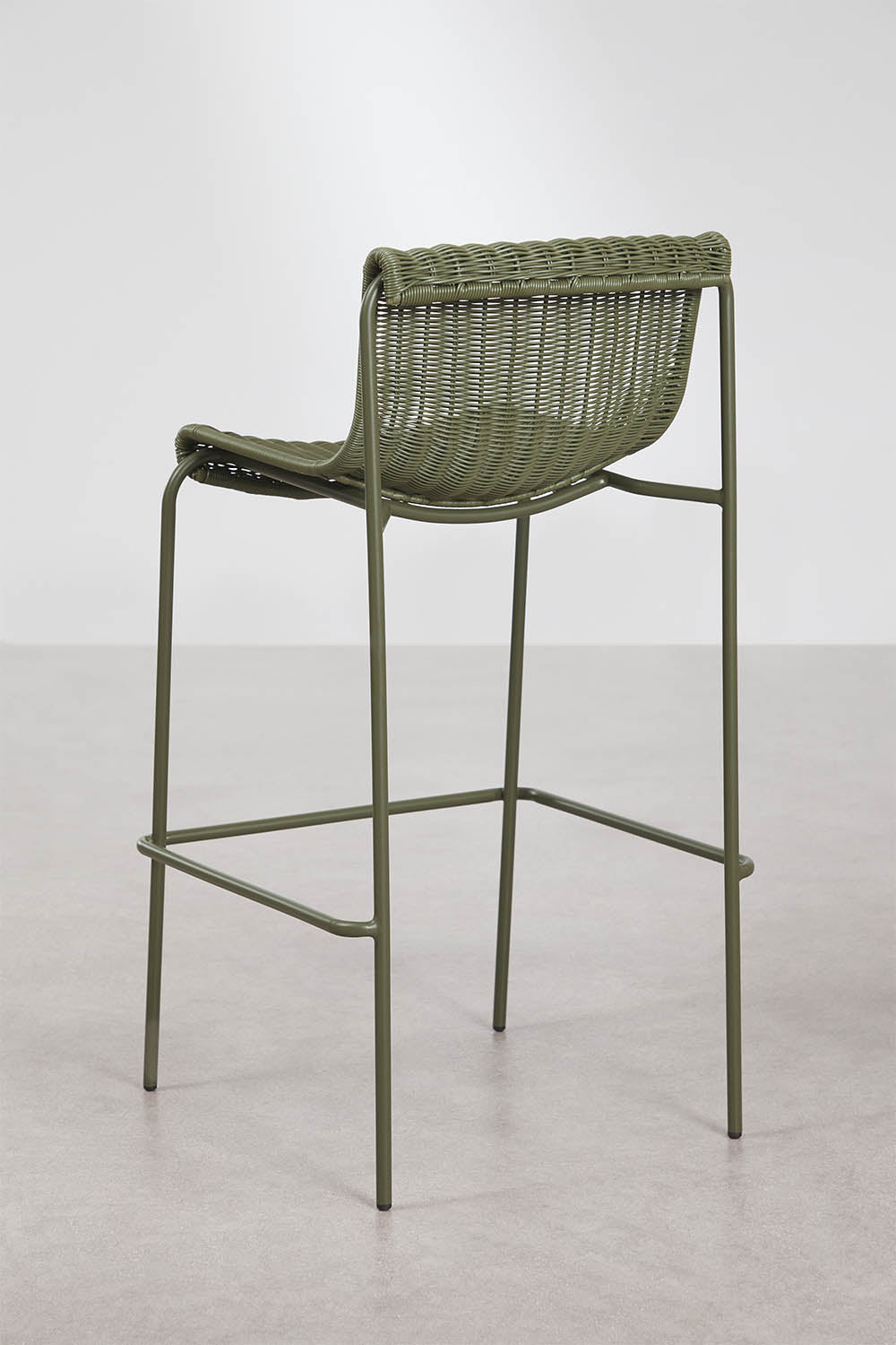 Baro kėdė RASA, alyvuogių, 75 cm