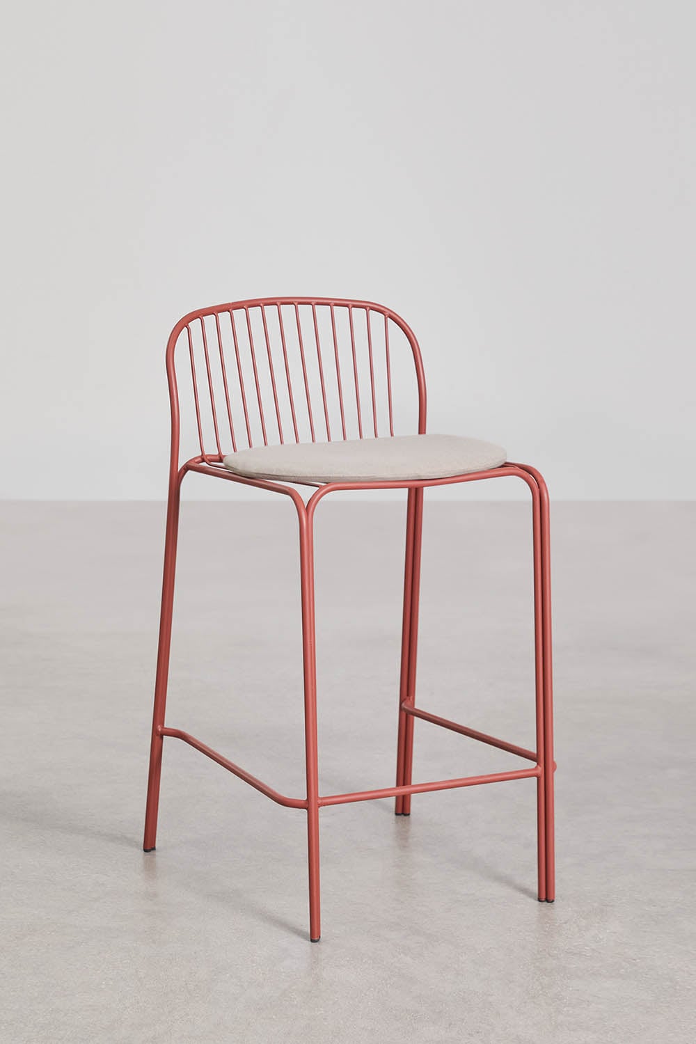 Baro kėdė KANDRA, terakota, 65 cm