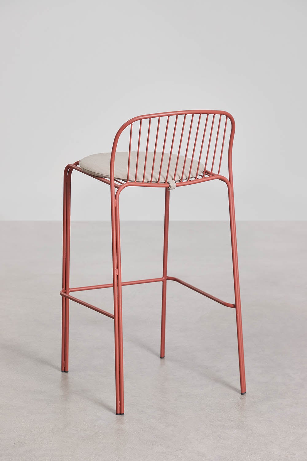 Baro kėdė KANDRA, terakota, 75 cm