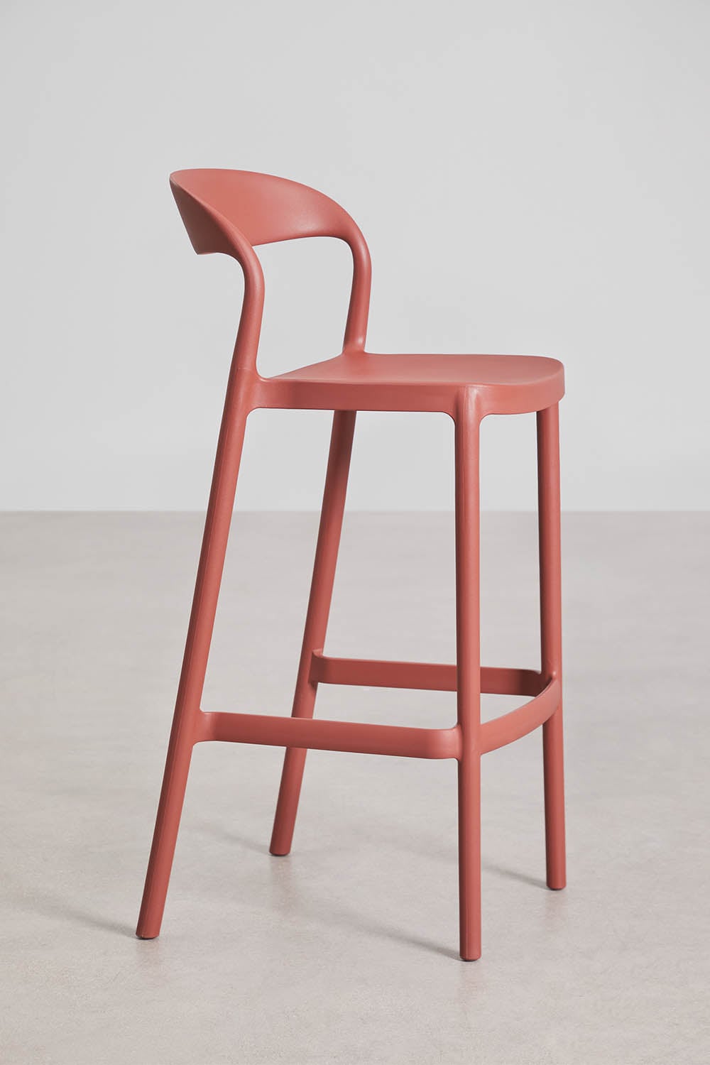Lauko baro kėdė TERRA, terakota, 75 cm