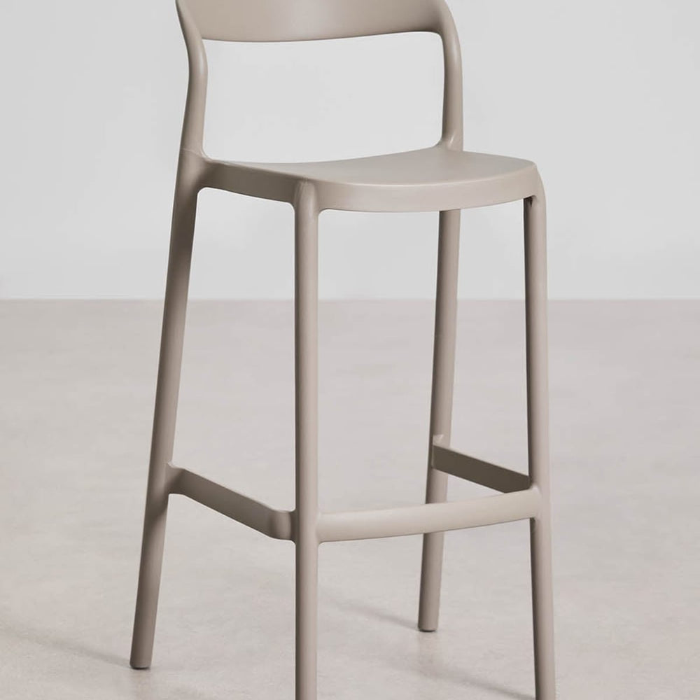 Lauko baro kėdė TERRA, ruda, 75 cm