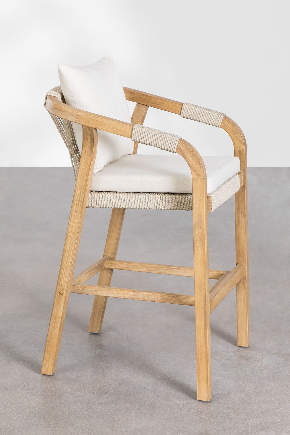 DEXTER High Bar Stool, 75 cm, white