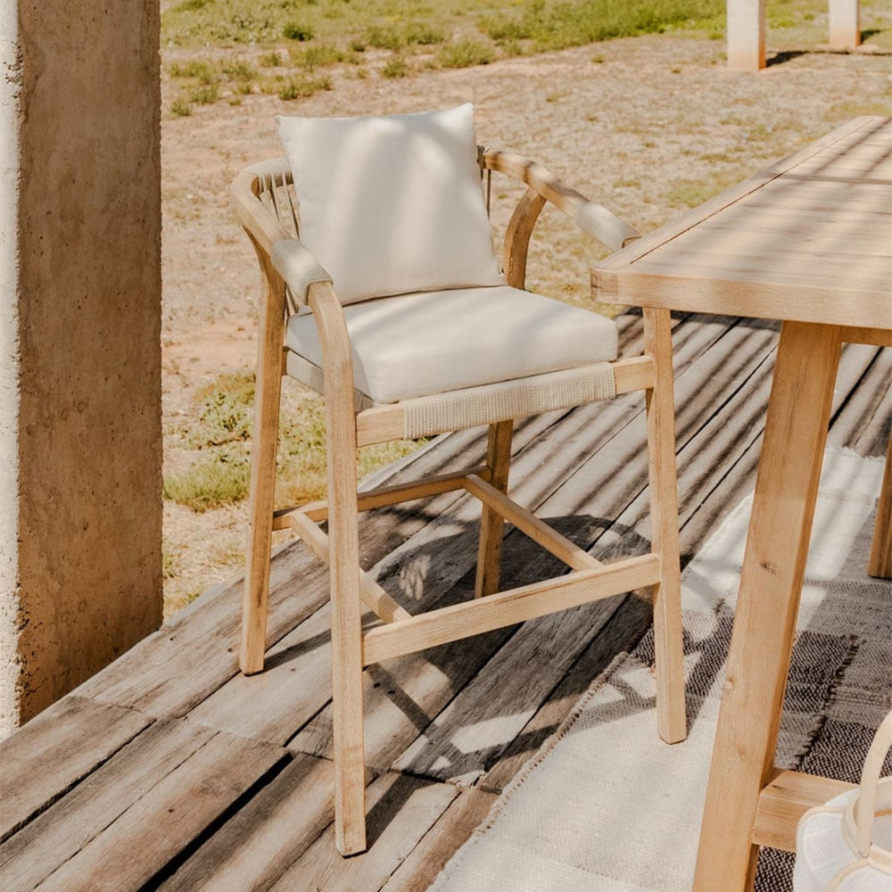 DEXTER High Bar Stool, 75 cm, white