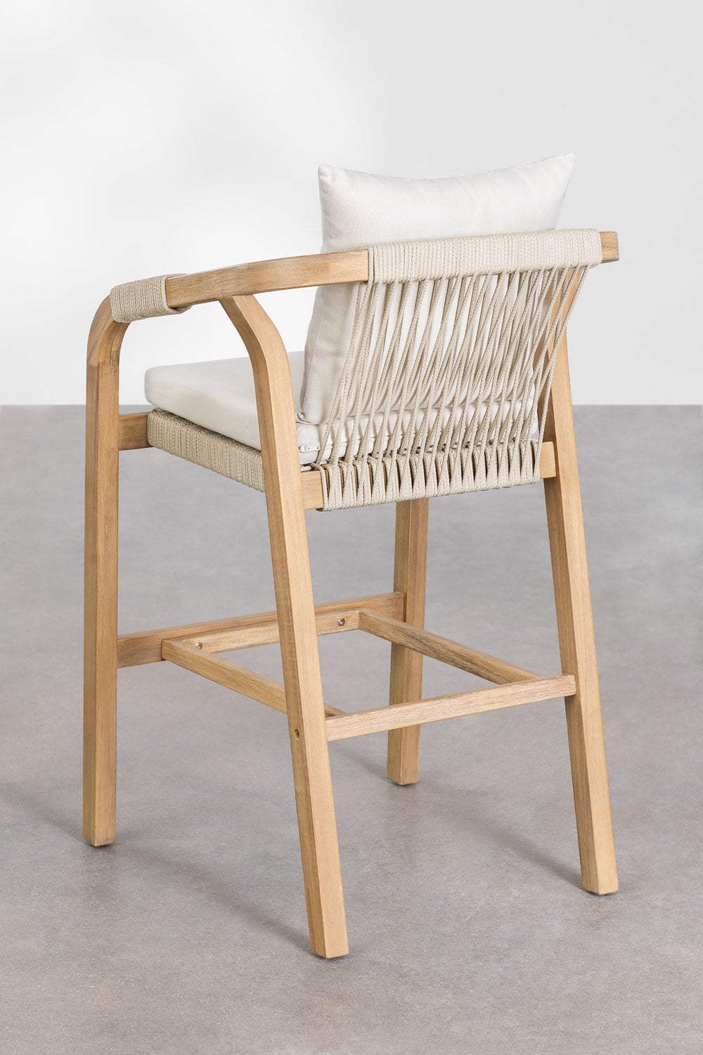 DEXTER High Bar Stool, 75 cm, white