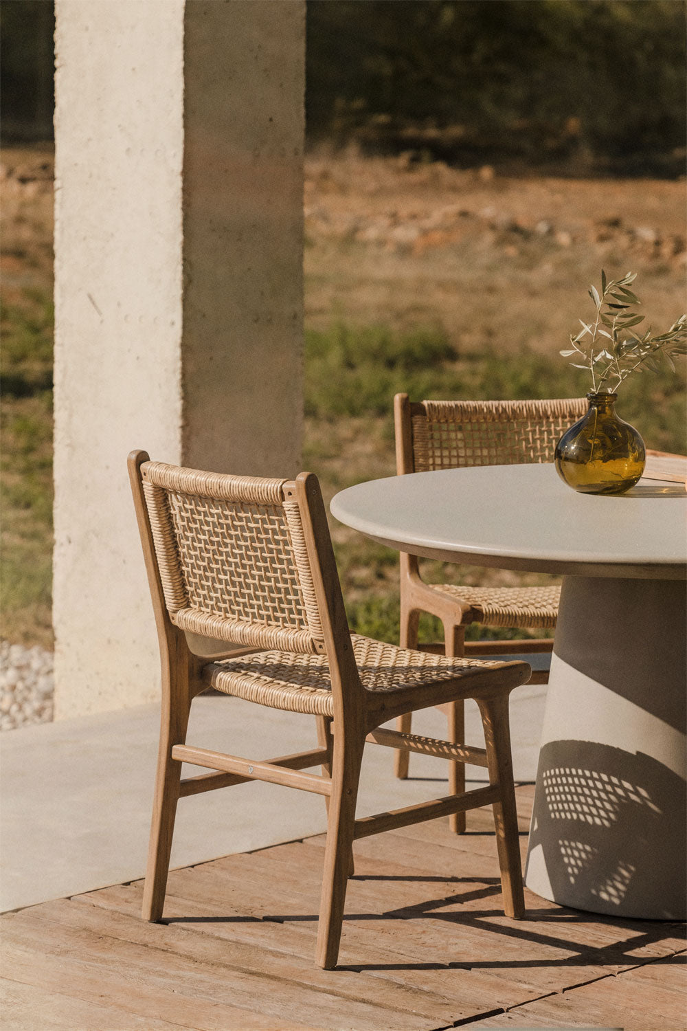Outdoor chair TIKO, wood