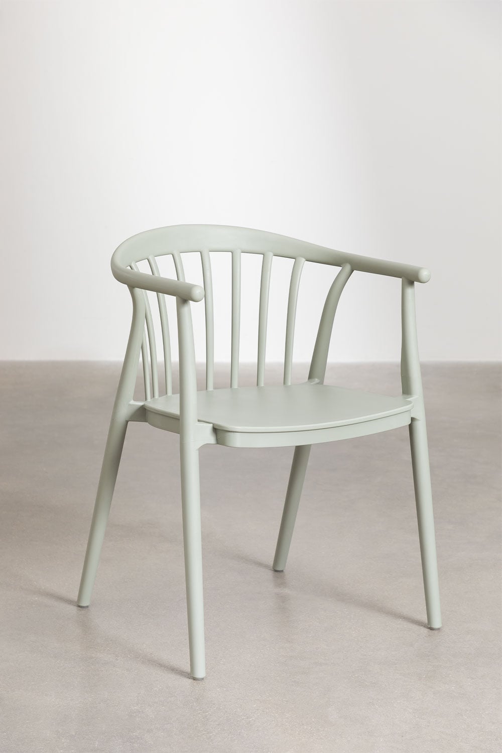 Outdoor furniture set VALERIE, avocado, 6 chairs