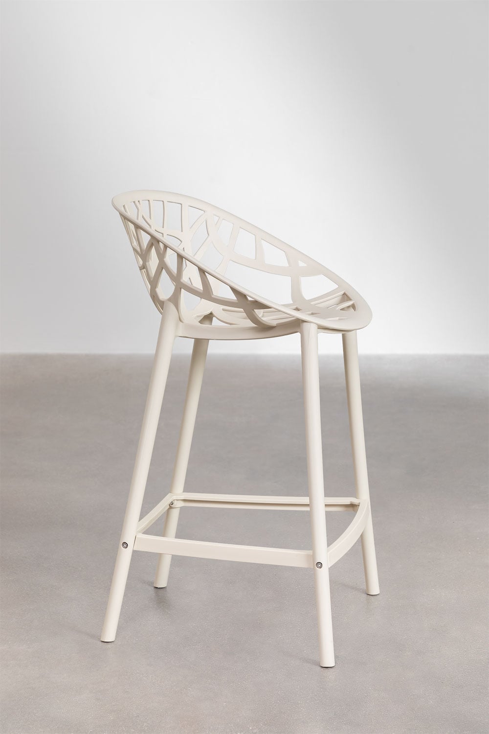 Bāra krēsls MEKANO, krēmkrāsas, 65 cm