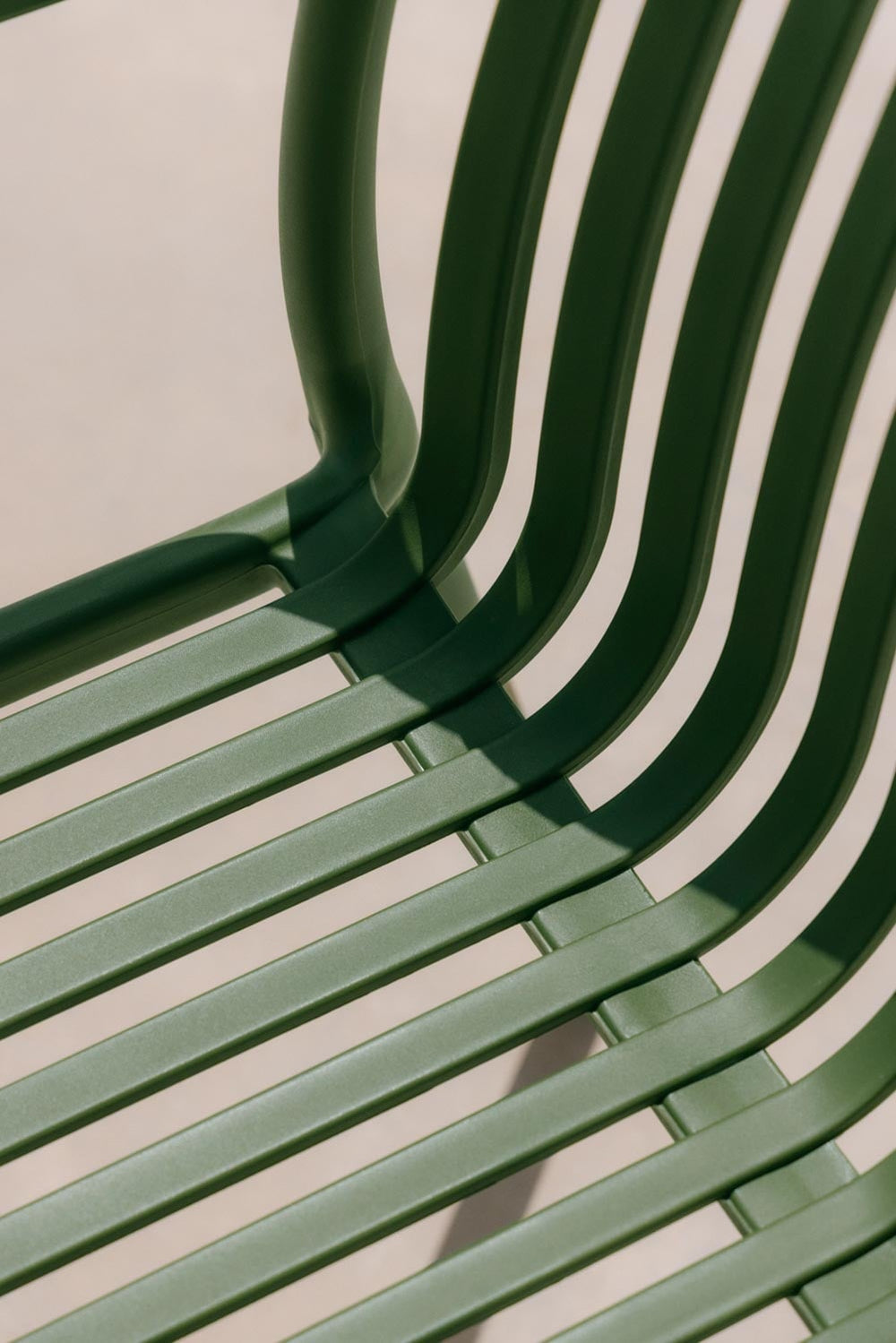 Garden chair WENDELL, with armrests, pesto