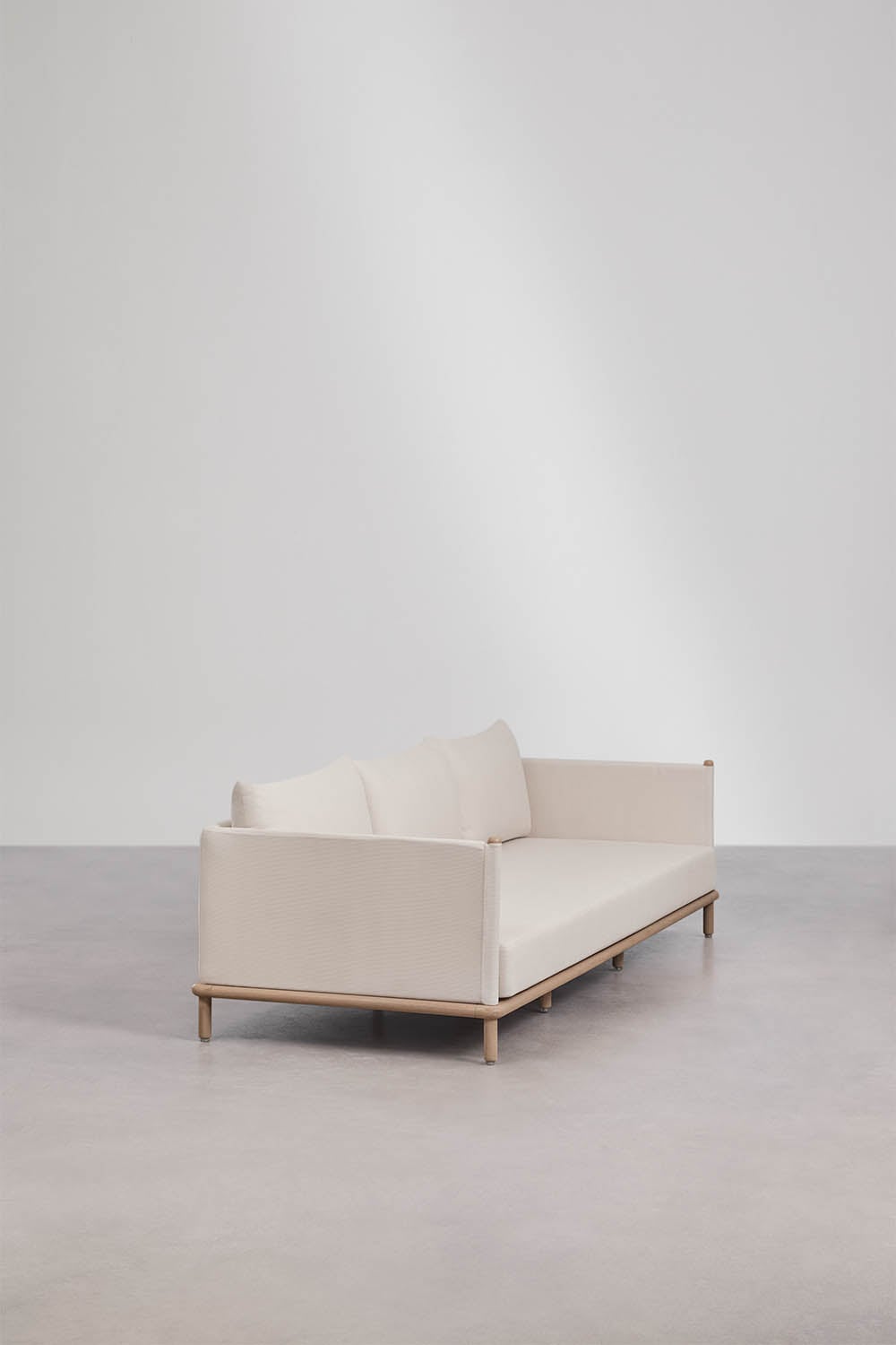 Sofa AKORAS, trijų vietų, šviesus akacijos rudas