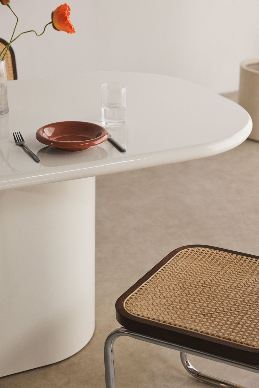 Valgomojo stalas KOREENA 200x105 cm, MDF