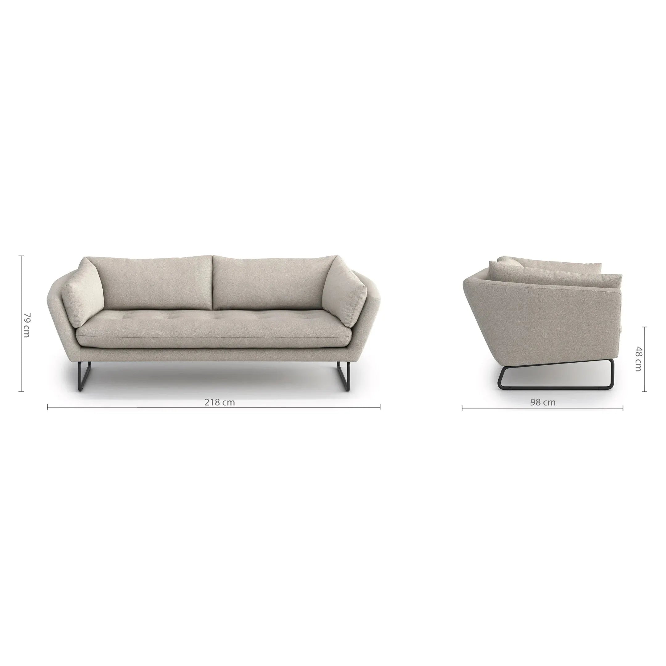 Sofa YOLO, onyl audinys