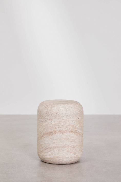 Apaļš kafijas galdiņš ORVIURA Ø100 cm, cements