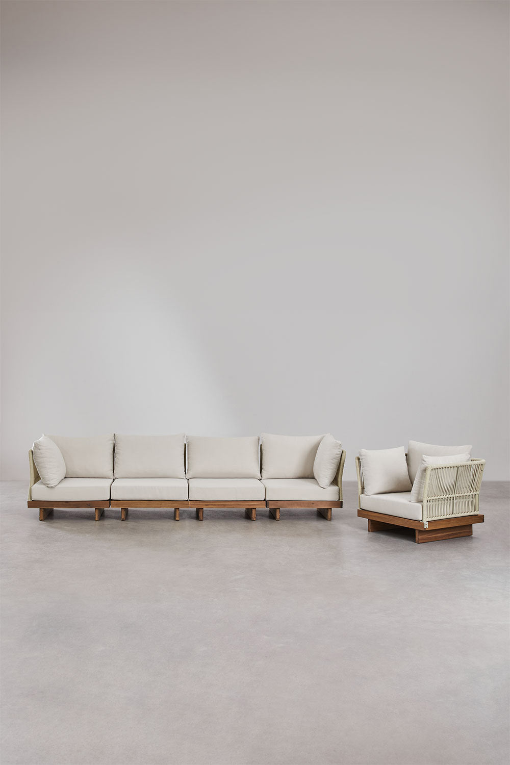 Outdoor set FORTO, 4 pieces armchair