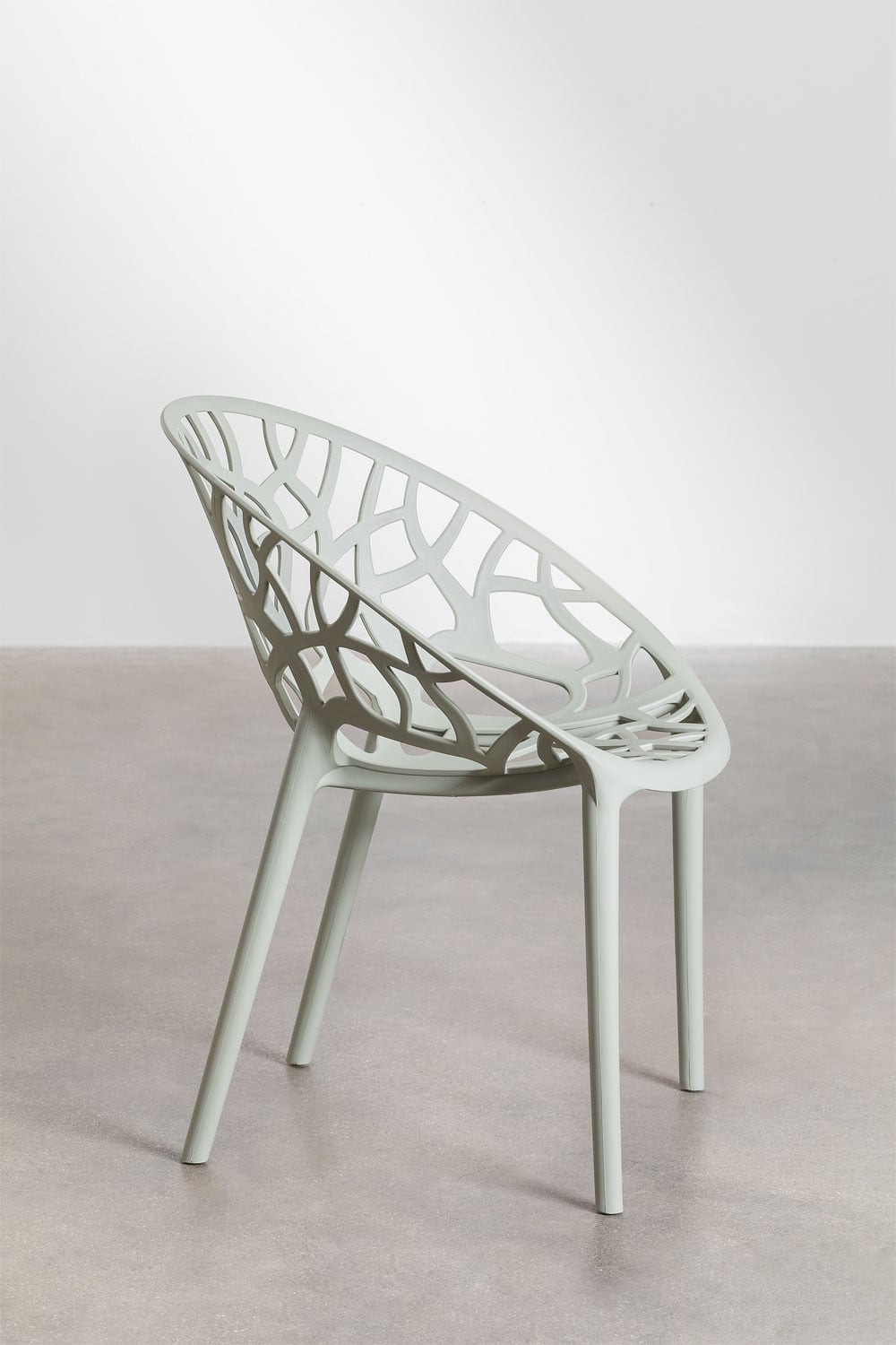 Outdoor furniture set VALERIE, avocado, 6 chairs