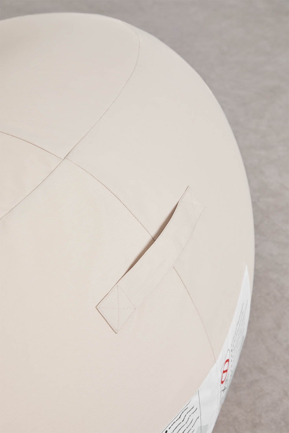 Outdoor island TARAVAI, inflatable, oval, cream