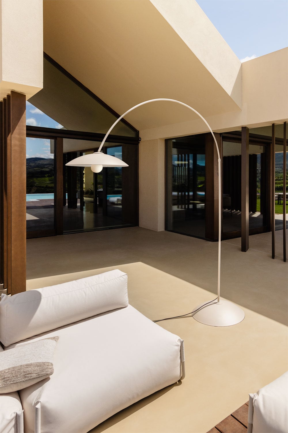 Floor lamp TORSERO, graphite grey