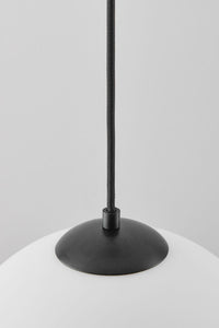 Pakabinamas šviestuvas UVELA, juoda, Ø30 cm