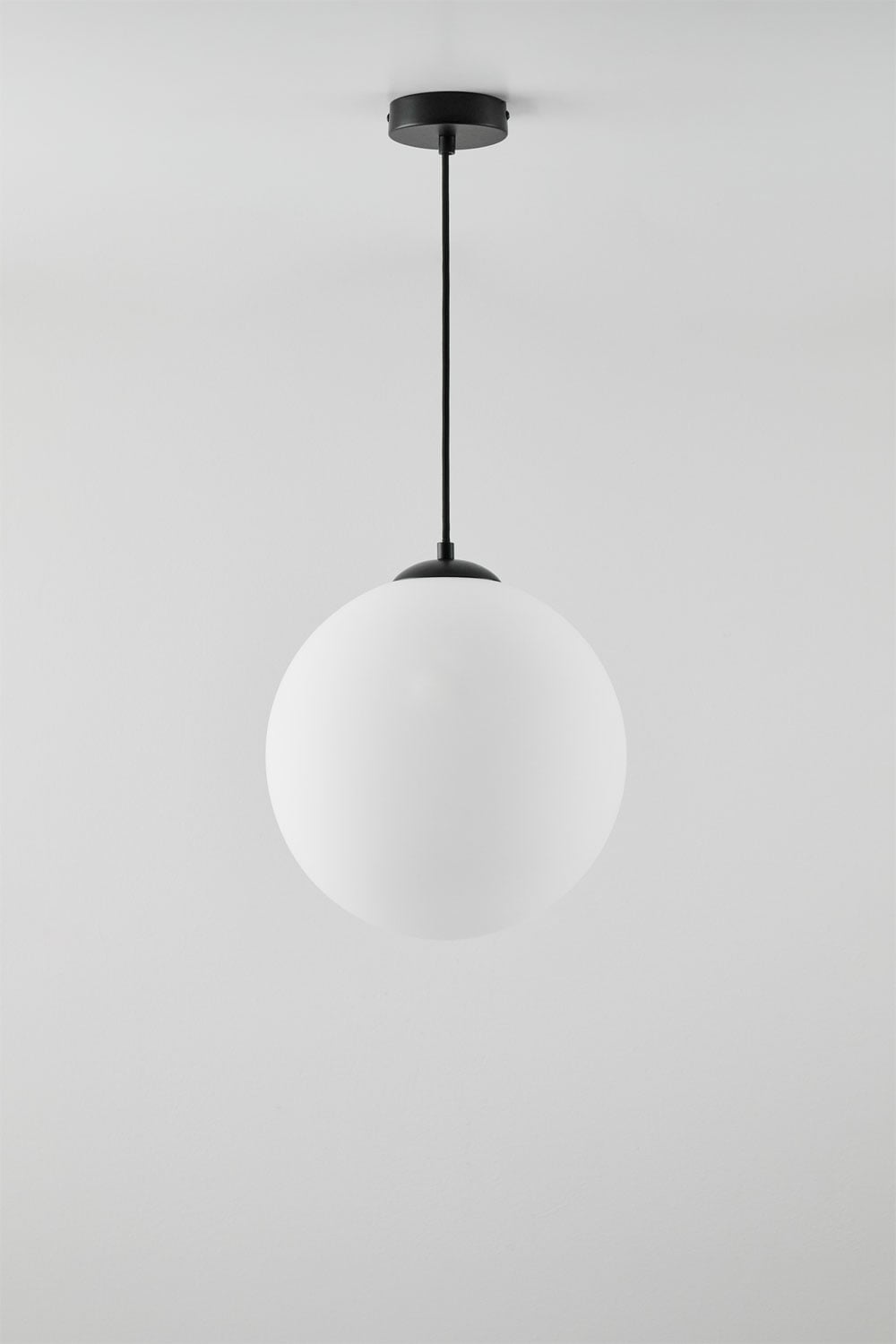 Pakabinamas šviestuvas UVELA, Juoda, Ø30 cm