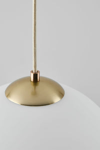 Pakabinamas šviestuvas UVELA, Aukso, Ø30 cm