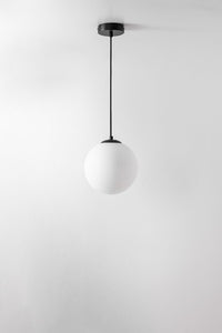 Pakabinamas šviestuvas UVELA, juoda, Ø19 cm