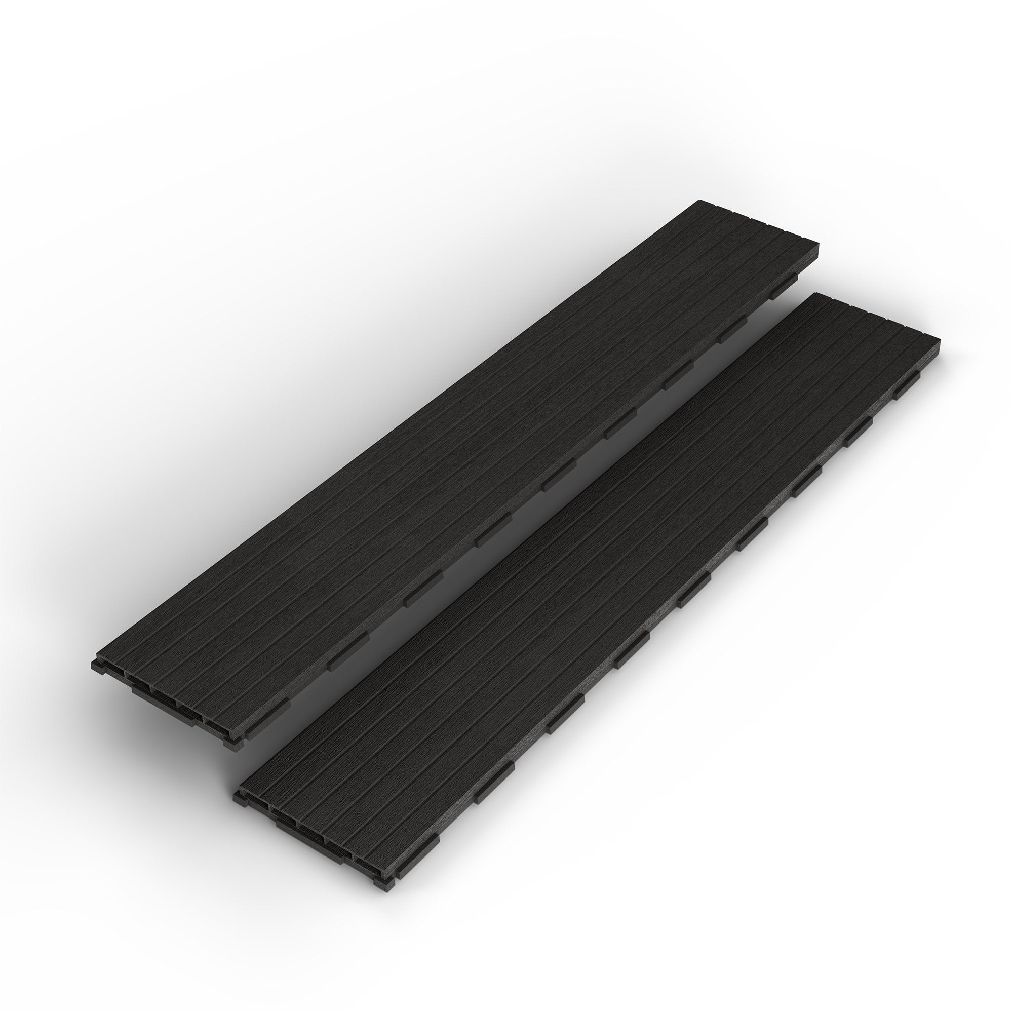 CHALON AMOUR decking tile set, 16 pcs, dark grey