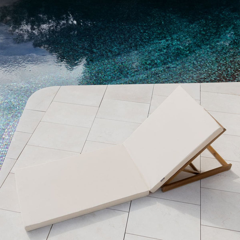 Sun Lounger Set SOFTO, 2 pcs., Cream