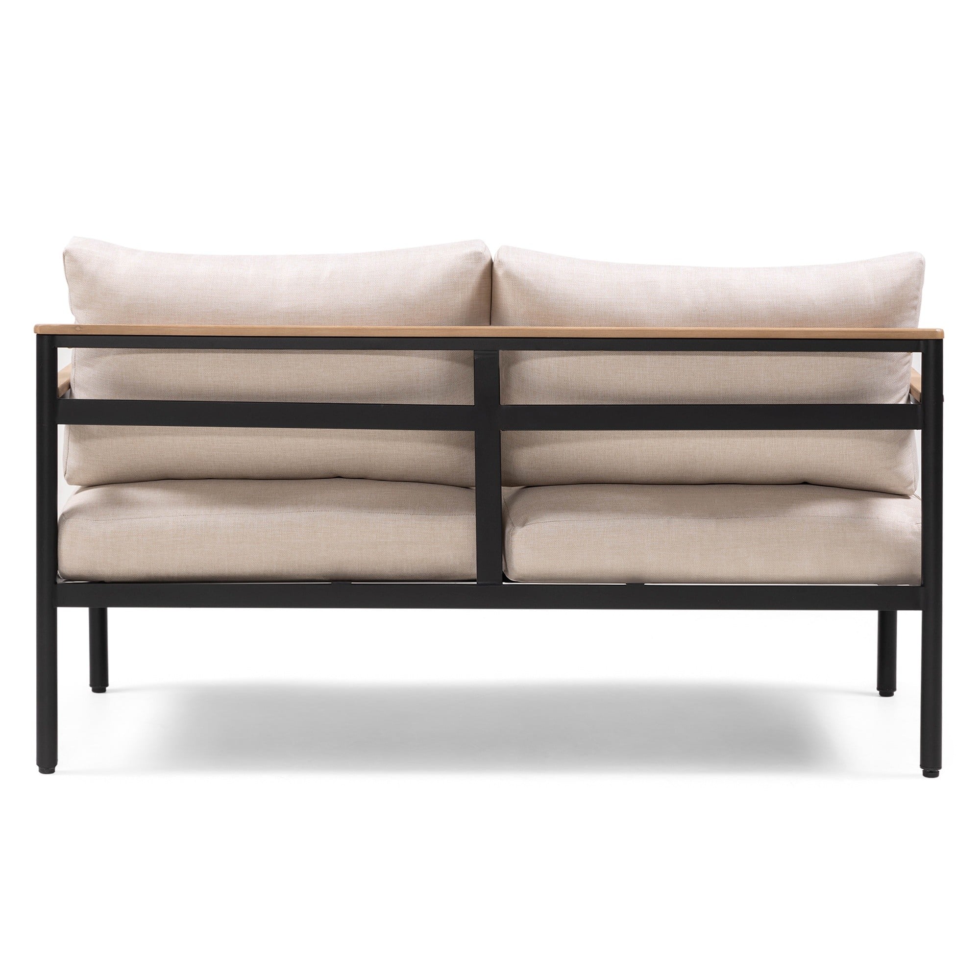 Garden furniture set RIVAGE, aluminium, sand