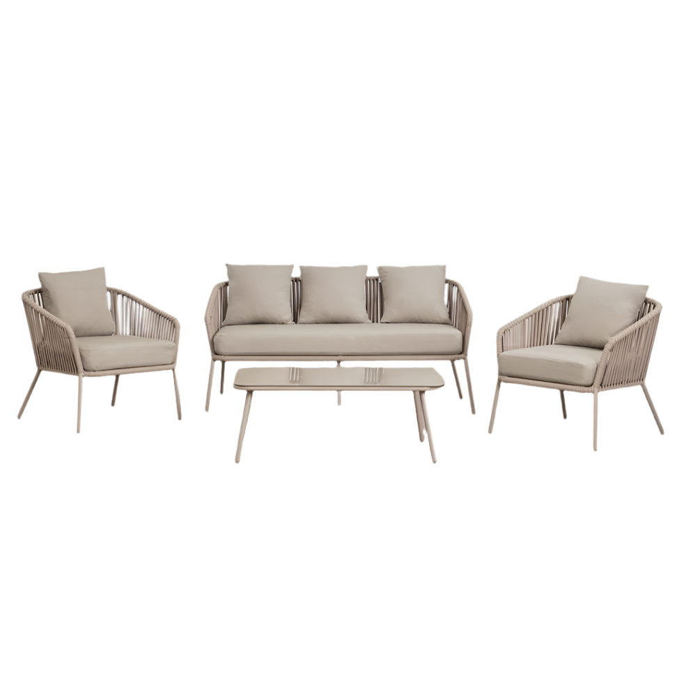 Lauko komplektas ARHIZA, mokos ruda